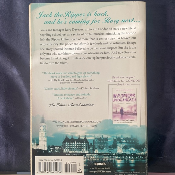 Shades of London Trilogy by Maureen Johnson - Picture 3 of 9